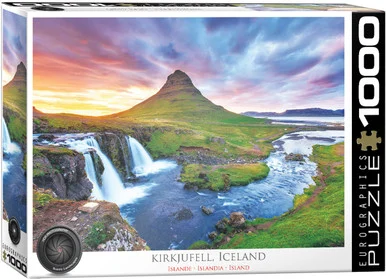 EuroGraphics 6000-5642 Iceland Kirkjufell Mountain 1000-Piece Puzzle