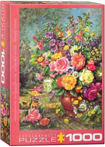 Eurographics 6000-5883 Flowers Bouquet 1000 Piece Puzzle