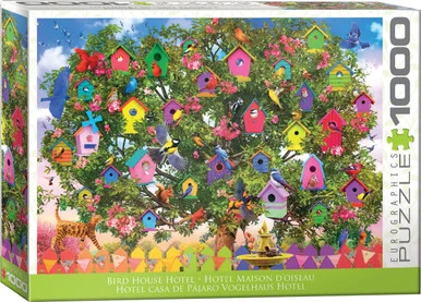 EuroGraphics 6000-6011 Bird House Hotel 1000-Piece Puzzle