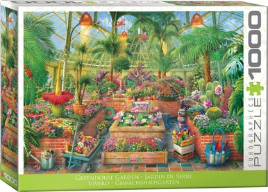 EuroGraphics 6000-6014 Greenhouse Garden 1000-Piece Puzzle