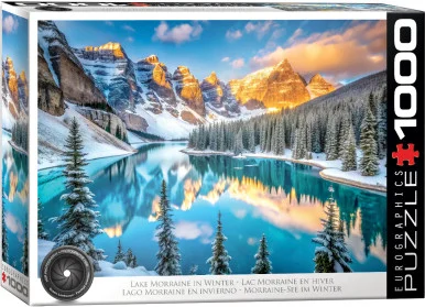 Eurographics 6000-6101 Lake Morraine in Winter 1000 Piece Puzzle