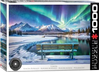 Eurographics 6000-6107 Yukon Aurora Borealis 1000 Piece Puzzle