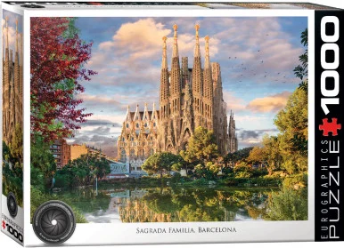 Eurographics 6000-6166 Sagrada Familia, Barcelona 1000 Piece Puzzle