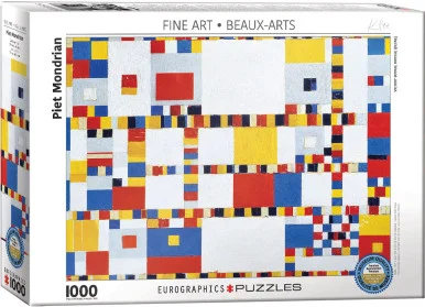 Eurographics 6000-6168 Victory Boogie Woogie (Detail) 1000 Piece Puzzle