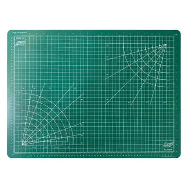 Excel Blades 60004 18" x 24" Green Self Healing Cutting Mat - Excel Hobby Blade