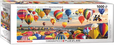 EuroGraphics 6010-5923 Balloon Lift Off 1000-Piece Panoramic Puzzle