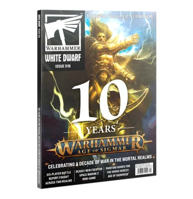 Warhammer WD09-60 White Dwarf 516