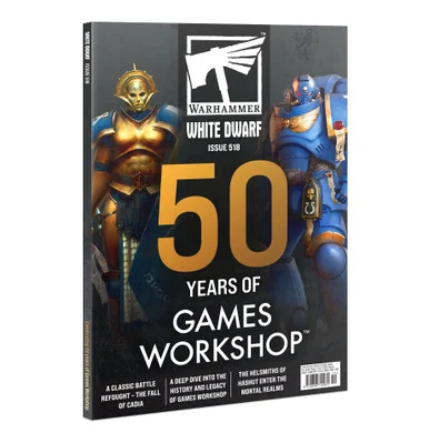 Warhammer WD11-60 White Dwarf #518