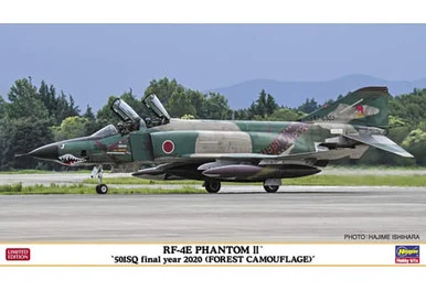 Hasegawa 02318 RF-4E Phantom II 501SQ 1/72 Scale Model Kit
