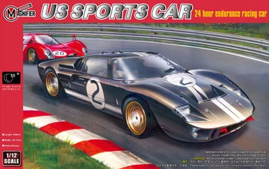 Trumpeter 5403 1966 US Sports Car Le Mans Winner 1/12 Scale Model Kit