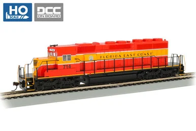 Bachmann 60918 HO EMD SD40-2 - Florida East Coast #714 DCC