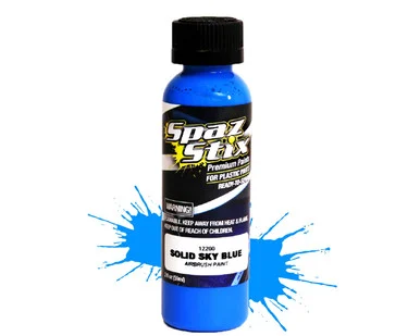 Spaz Stix 12200 Solid Sky Blue Airbrush Paint 2oz