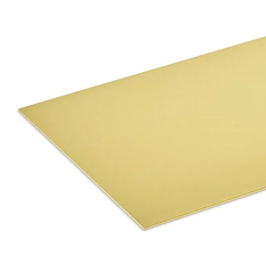 K&S Metals 253 Brass Sheet Metal 0.032" Thick x 4" Wide x 10" Long (1 Piece)