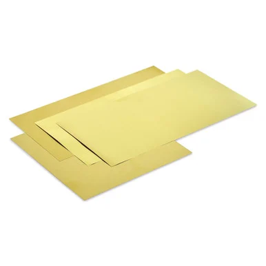 K&S Metals 258 Brass Shim Assortment (4 Pieces)