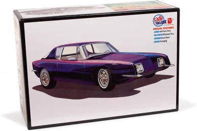 AMT 1312 1963 Studebaker Avanti 1/25 Scale Model Kit