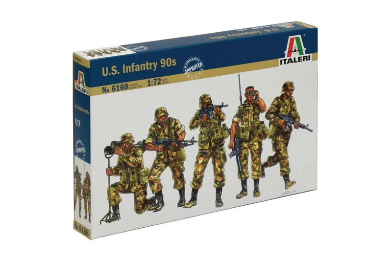U.S. Infantry 1990’s 1/72 Scale Plastic Figures - Italeri
