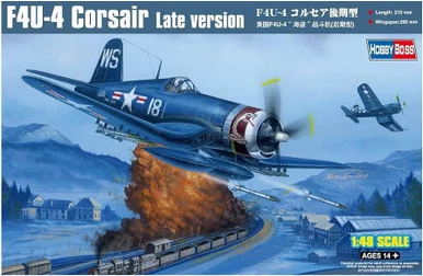 Hobby Boss 80384 F4U-1D Corsair USN Fighter 1/48 Scale Model Kit