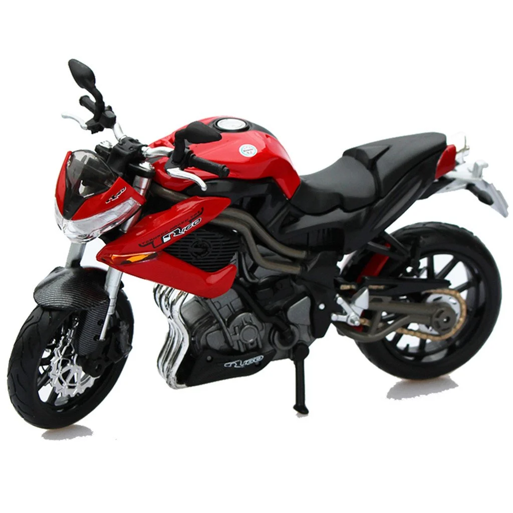 Benelli Tornado Naked Tre (TnT) R160 (Red / Black) 1:12 Scale Motorcycle Model - Maisto