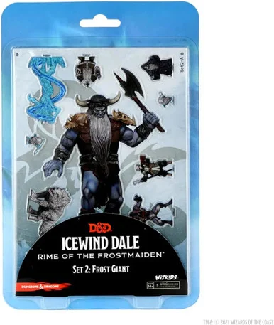 Wizkids 94506 Dungeons & Dragons Idols of Realms: Icewind Dale Rime of the Frostmaiden 2D Frost Giant