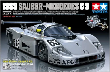 Tamiya 24359 1989 Sauber-Mercedes C9 1/24 Scale Model Kit