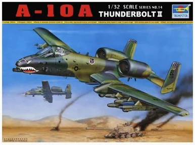 Trumpeter 02214 A-10A Thunderbolt II 1/32 Scale Model Kit