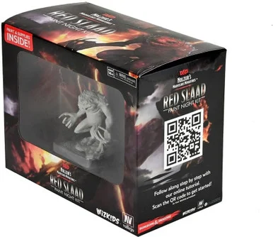 Wizkids 90292 D&D Nolzur`S Red Slaad Paint Night Kit