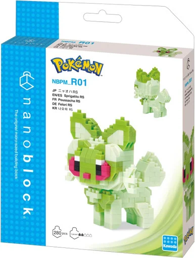Nanoblock Kawada NBPM-R01 Pokemon Sprigatito