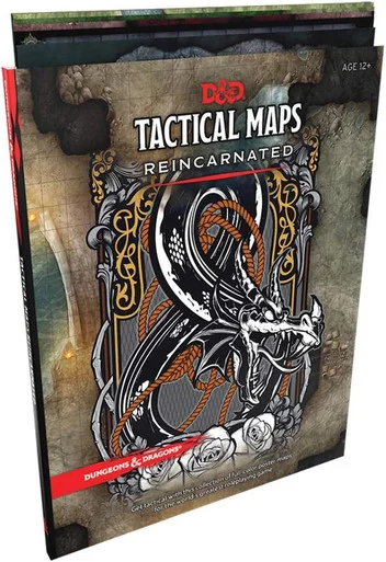 Wizards of the Coast C63030000 Dungeons & Dragons RPG: Tactical Maps Reincarnated