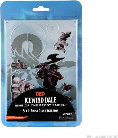 Wizkids 94505 Dungeons & Dragons Idols of Realms: Icewind Dale Rime of the Frostmaiden 2D Frost Giant Skeleton