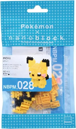 Nanoblock Kawada NBPM-028 Pokemon Pichu