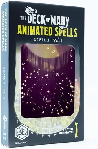 Hitpoint Press D015 The Deck of Many Animated Spells: Level 3 Volume 1 - Hit Point Press