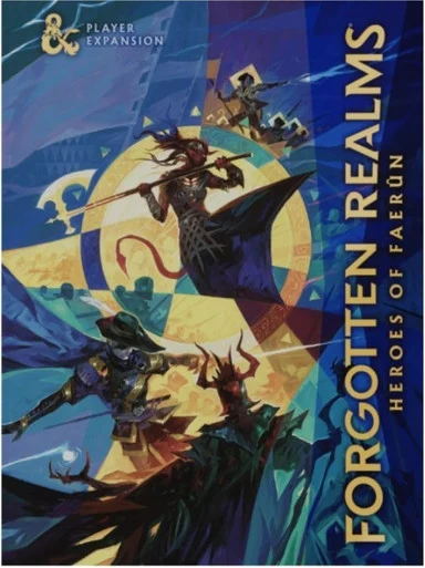 Wizards of the Coast D47130000 Dungeons & Dragons: Forgotten Realms: Heroes of Faerun Alternate Hard Cover