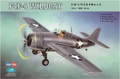 Hobby Boss 80328 F4F-4 Wildcat Fighter 1/48 Scale Model Kit