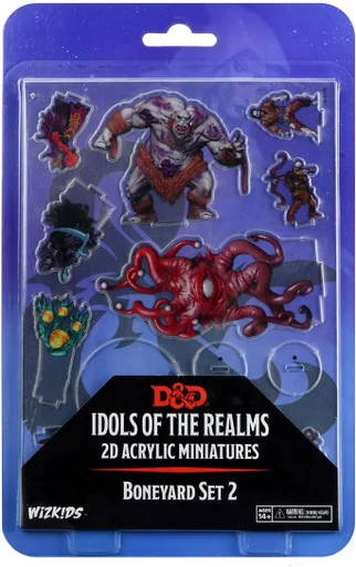 Wizkids 94511 Dungeons & Dragons Idols of Realms: Boneyard 2D Set 02