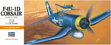 Hasegawa A10 00140 F4U-1D Corsair Fighter 1/72 Scale Model Kit