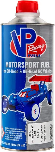 VP Racing Fuels 4496107 PowerMaster 20% Nitro Car 9% Oil 1 Quart