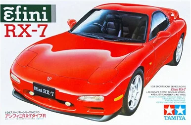 Tamiya 24110 Mazda Efini RX-7 1/24 Scale Model Kit