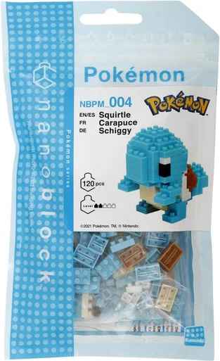 Nanoblock Kawada NBPM-004 Pokemon Squirtle