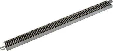 Bachmann 44588 HO NS EZ 18" Straight Track Section, 25 Pack