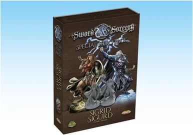 Ares Games GRPR205 Sword and Sorcery: Thane and Skald Hero Pack