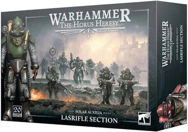 Warhammer 31-73 Warhammer: Solar Auxilia : Lasrifle Section