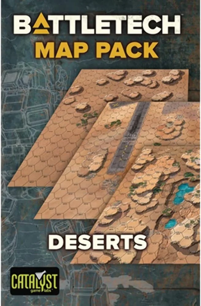 BattleTech: Map Pack: Deserts - Catalyst Game Labs