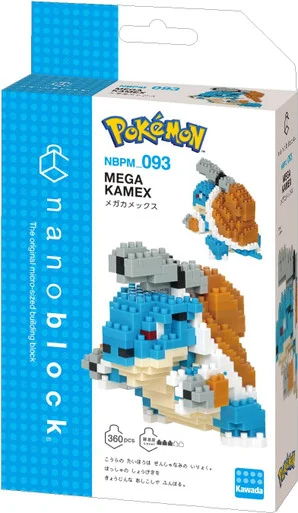 Nanoblock Kawada NBPM-093 Pokemon Mega Blastoise