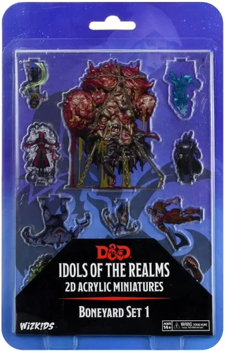 Wizkids 94510 Dungeons & Dragons Idols of Realms: Boneyard 2D Set 01