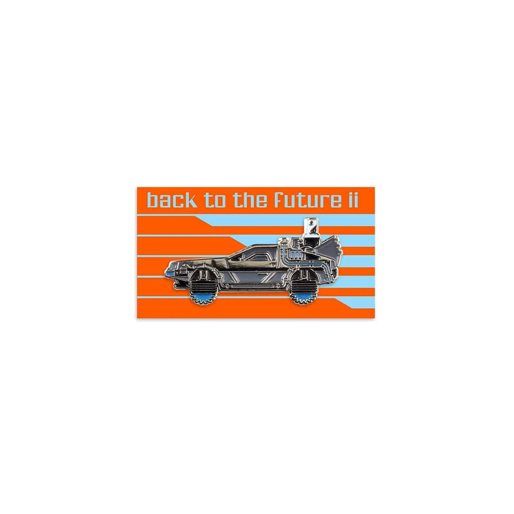 Delorean (2015) Enamel Pin - Tom Whalen