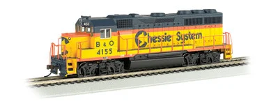 Bachmann 63533 HO EMD GP40 - Chessie System #4155