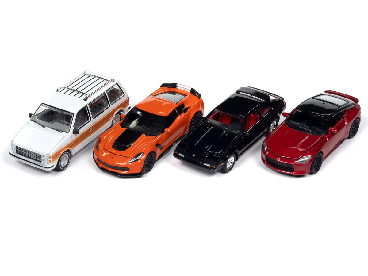 Auto World Premium 2024 Set A of 6 pieces Release 2 1/64 Diecast Model Cars by Auto World - Autoworld