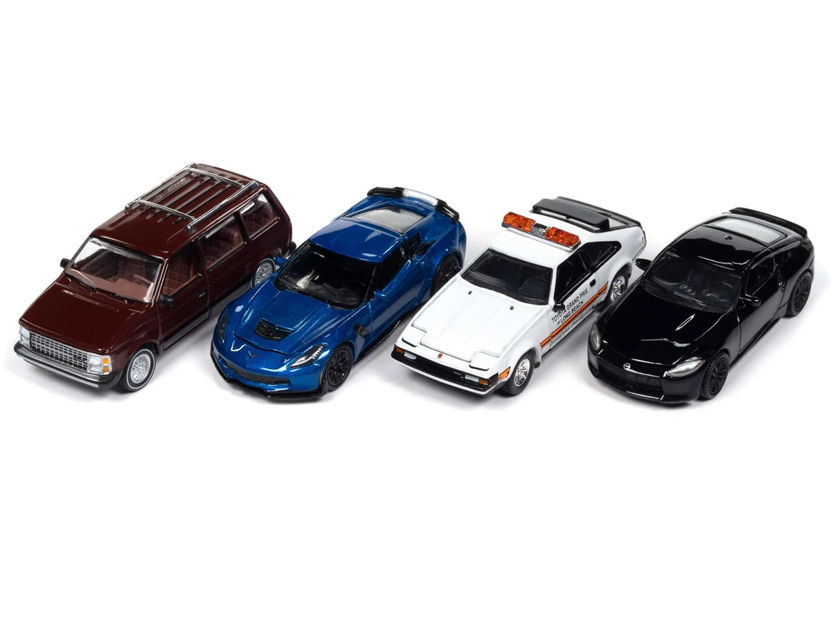 Auto World Premium 2024 Set B of 6 pieces Release 2 1/64 Diecast Model Cars by Auto World - Autoworld