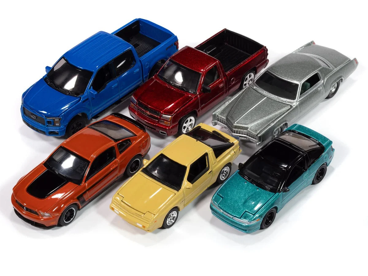 Auto World Premium 2025 Release 1 Set B of 6 pieces 1/64 Diecast Model Cars by Auto World - Autoworld