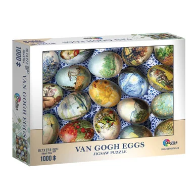Mchezo OD0006 Van Gogh Eggs 1000 Piece Puzzle